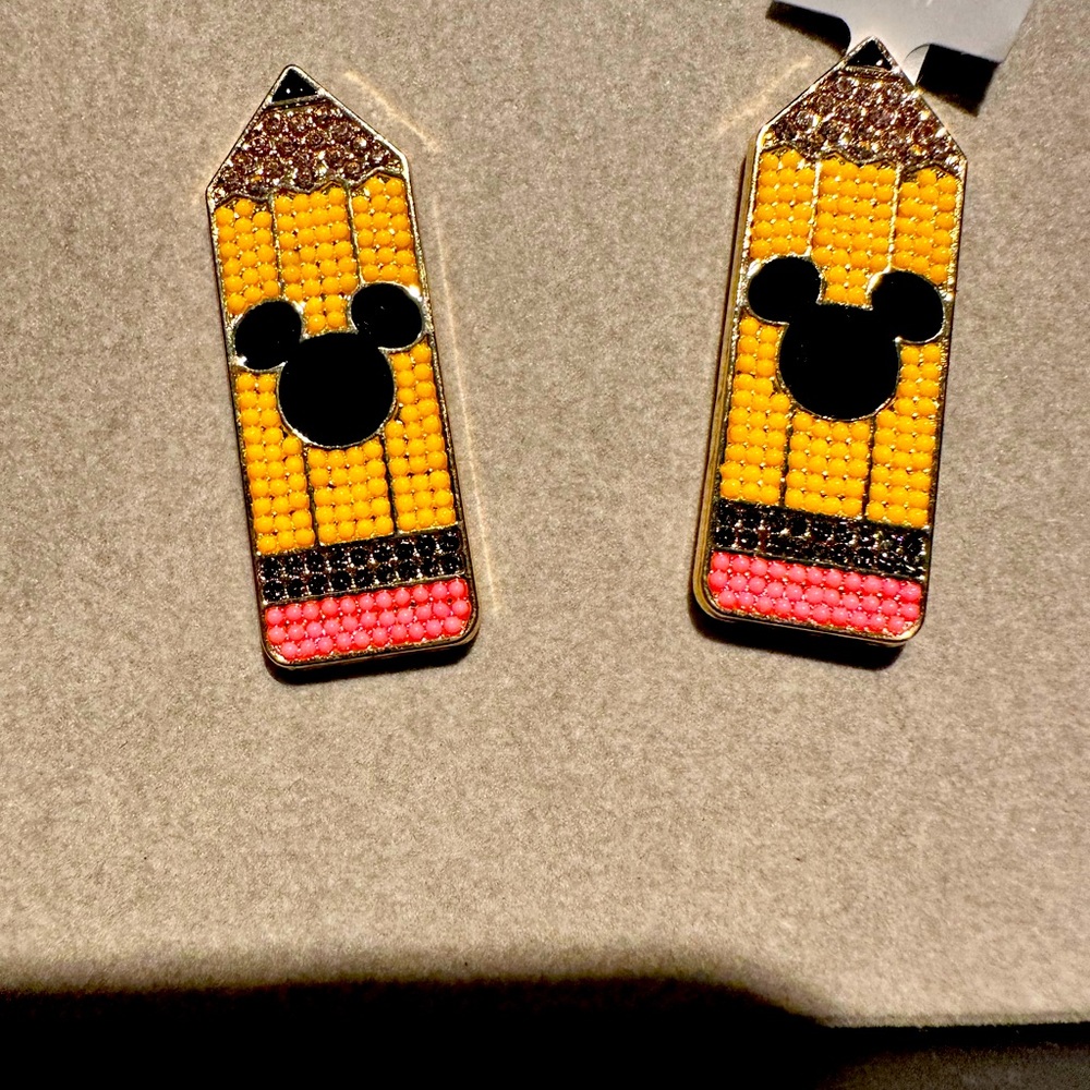 BubbleBar Mickey Pencil Earrings
